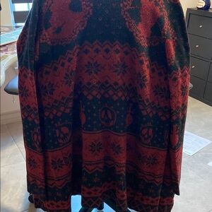 Disney evil Queen waterfall cardigan